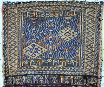 27049308a - Sumakh Dopelttasche, Persien, Anfang 20.Jhd, Wolle auf Wolle, ca. 100 x 56 cm, EHZ:2 ...