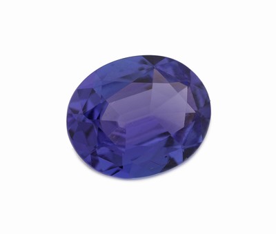 27049311a - Loser ovalfacett. Tansanit, ca. 2.98 ct, sehr schöne Farbe, ca. 11.0 x 8.99 x 4.41 mm ...