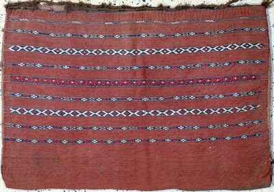 Image Tschowal, Turkmenistan, Anfang 20.Jhd, Wolle auf Wolle, ca. 112 x 77 cm, EHZ: 3 ...