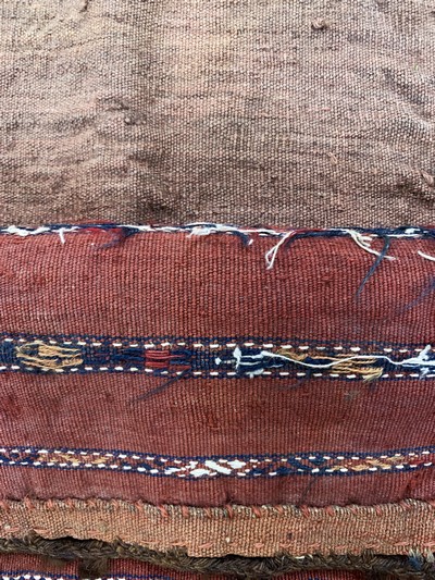 27049315d - Tschowal, Turkmenistan, Anfang 20.Jhd, Wolle auf Wolle, ca. 112 x 77 cm, EHZ: 3 ...