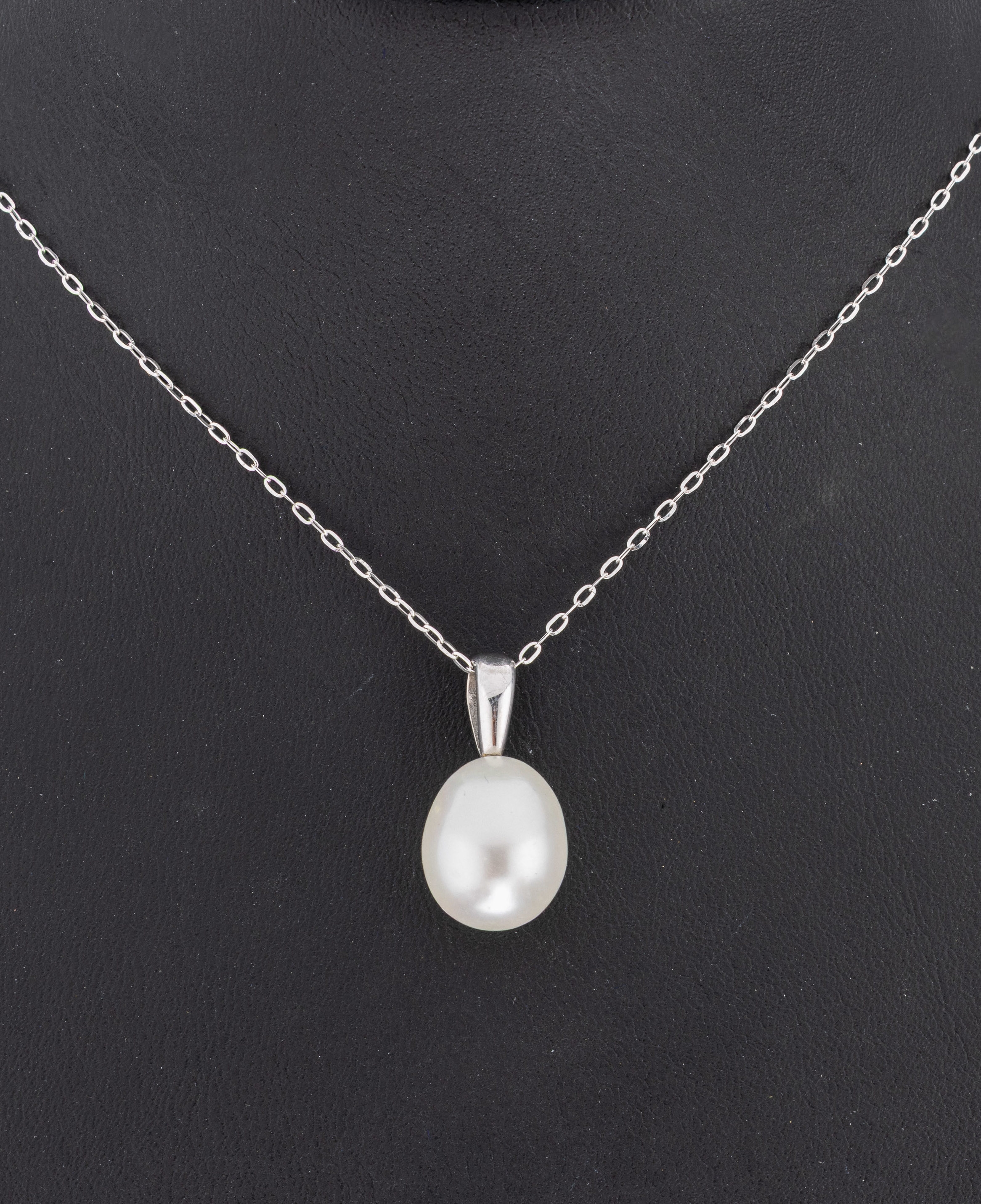 Image 27049415 - 14 kt Gold Perl-Anhänger, Öse WG 585/000, 1Südseezuchtperle, D. ca. 11.1 mm, an ...