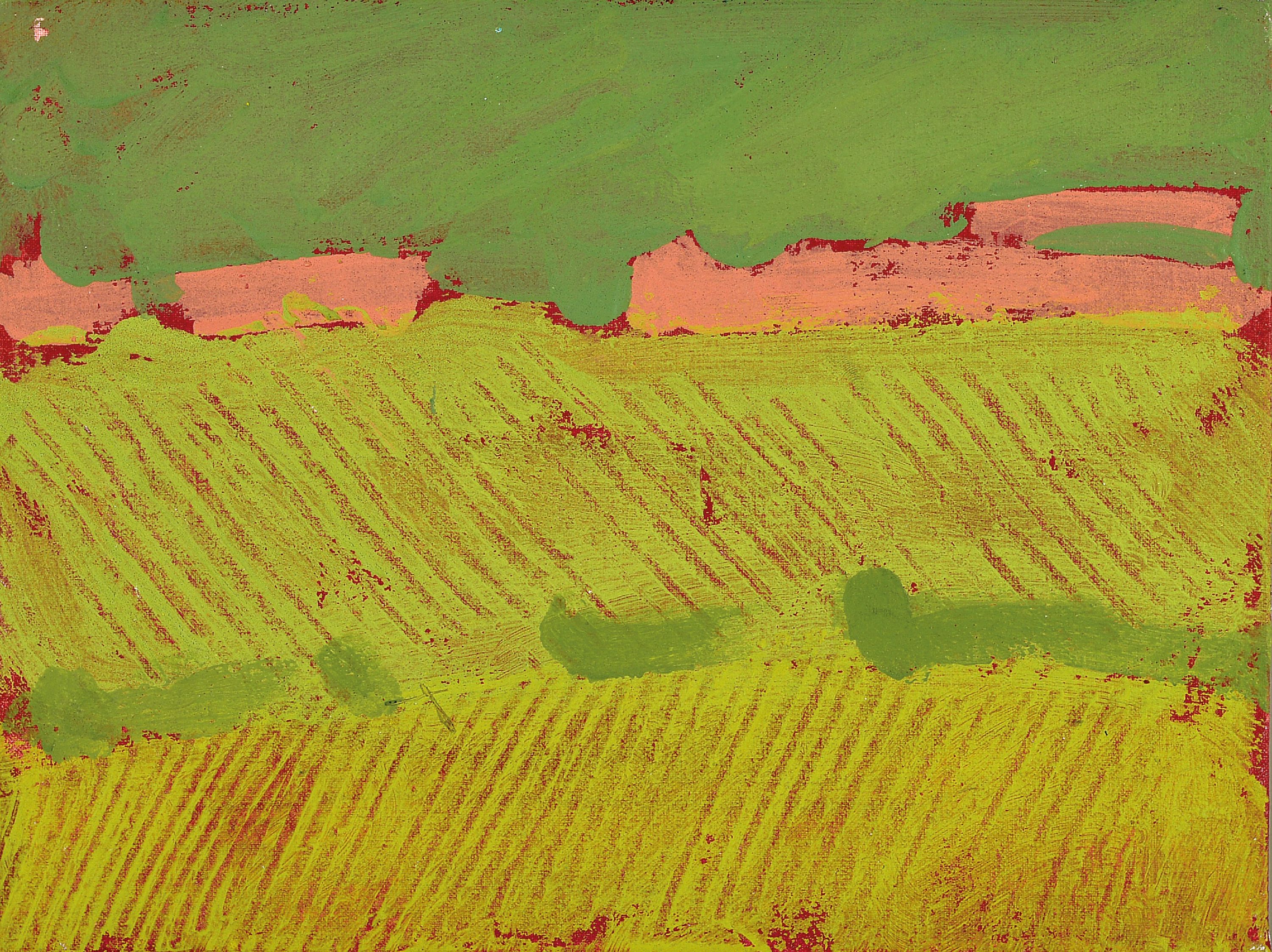 Image 27049460 - Albert Borchardt, born 1961 Hitzhof/Siegkreis,3 oil studies on panel, cultural ...