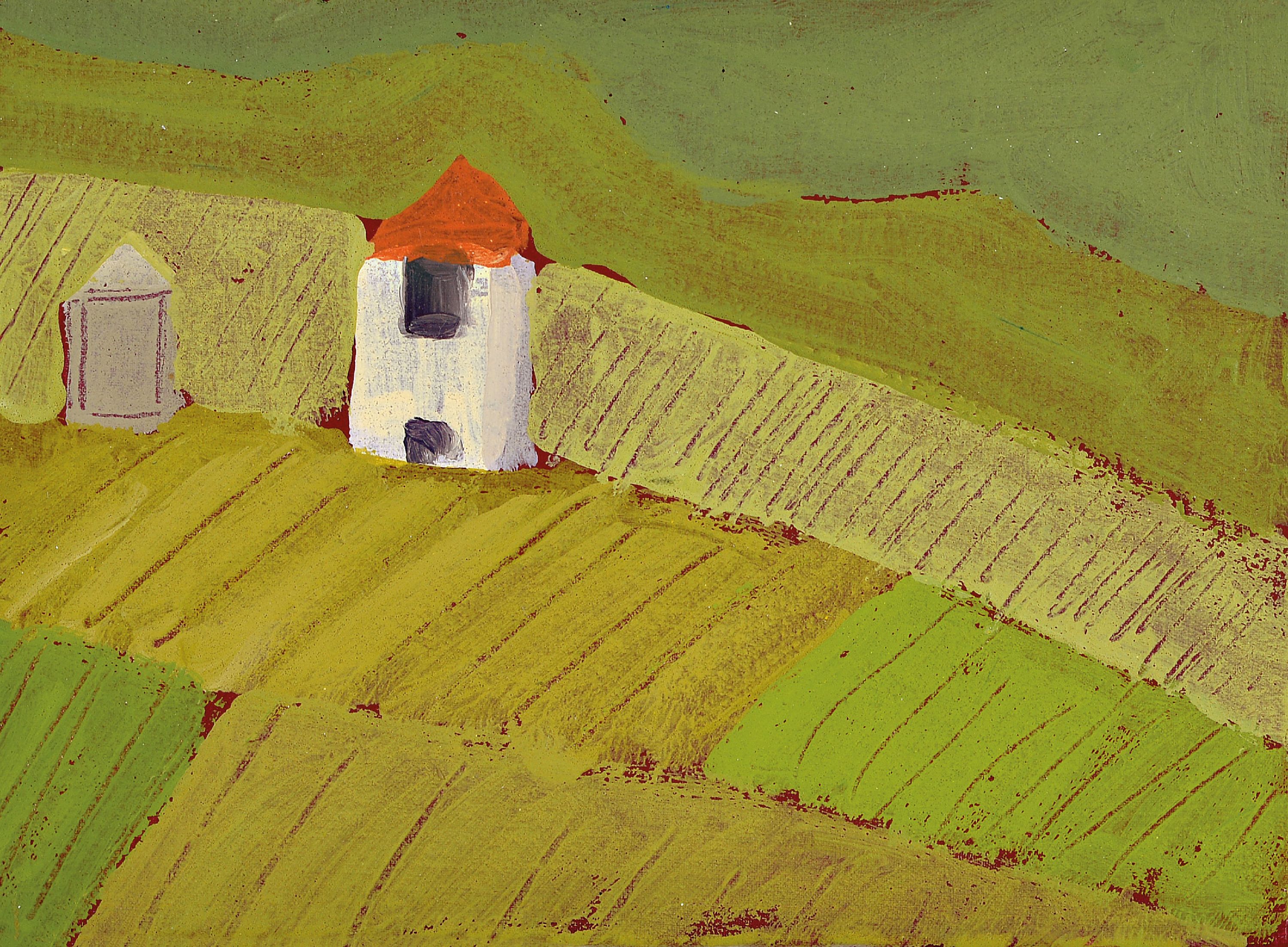 Image 27049462 - Albert Borchardt, geb. 1961 Hitzhof/Siegkreis , 3 Ölstudien auf Malplatte, ...