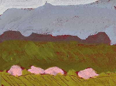 27049460b - Albert Borchardt, born 1961 Hitzhof/Siegkreis,3 oil studies on panel, cultural ...