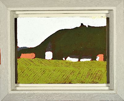 27049466k - Albert Borchardt, geb. 1961 Hitzhof/Siegkreis , 2 Ölstudien auf Malplatte, ...