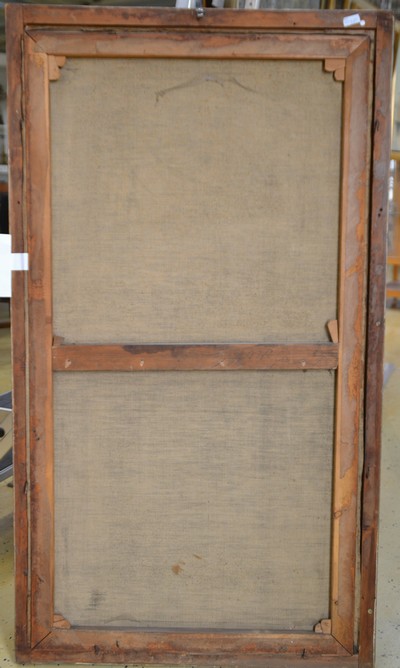 27049485a - Vit Skala, 1883-1967 Prag, Pastell auf Leinwand, stehender weiblicher Akt im Boudoir, ...