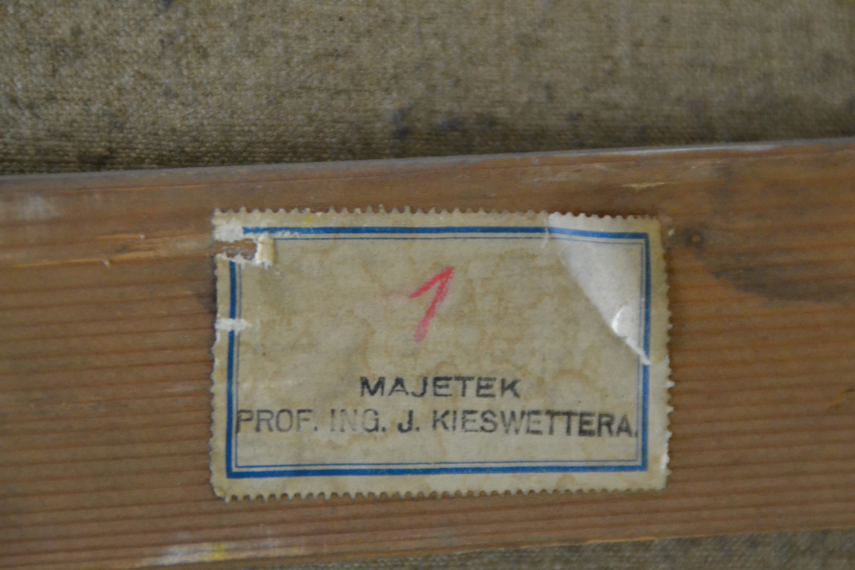 Detail n: Karel Spillar, 1871 Pilsen-1939 Prag, expressiv-realistische Figurengruppe aus 5 Akten und Halbakten in der Manier des Jugendstils, rechts oben ...