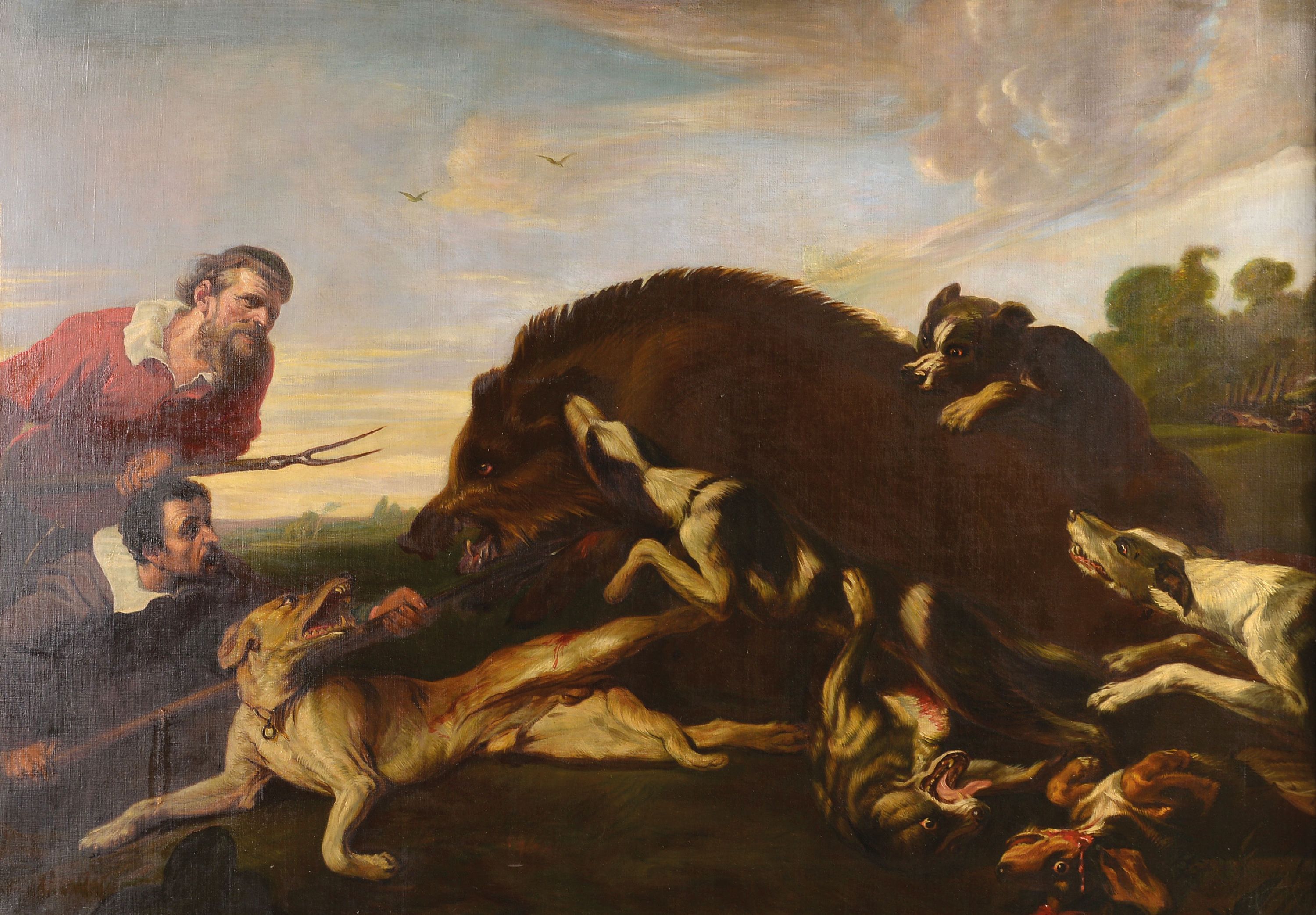 Image 27049543 - Unbekannter Kopist nach Frans Snyders (1579 -1657), 19.Jh., großformatige ...