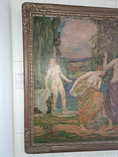 27049534j - Karel Spillar, 1871 Pilsen-1939 Prag, expressiv-realistische Figurengruppe aus 5 Akten ...