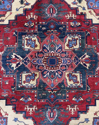 27049583c - Kazak´neugeknüpft´, Afghanistan, Ende 20.Jhd, Wolle auf Wolle, ca. 307 x 268 cm, EHZ: ...