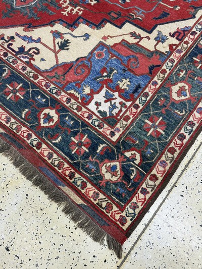 27049583d - Kazak´neugeknüpft´, Afghanistan, Ende 20.Jhd, Wolle auf Wolle, ca. 307 x 268 cm, EHZ: ...