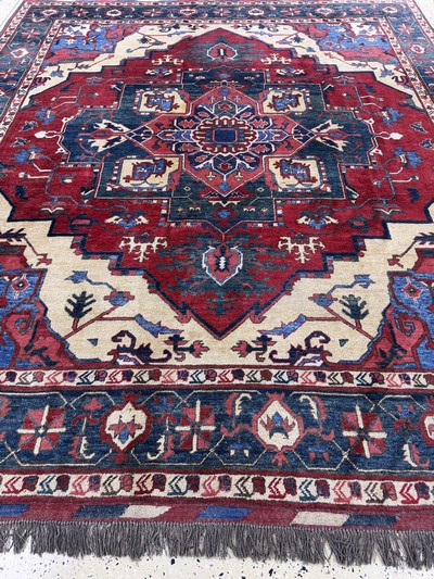 27049583f - Kazak´neugeknüpft´, Afghanistan, Ende 20.Jhd, Wolle auf Wolle, ca. 307 x 268 cm, EHZ: ...