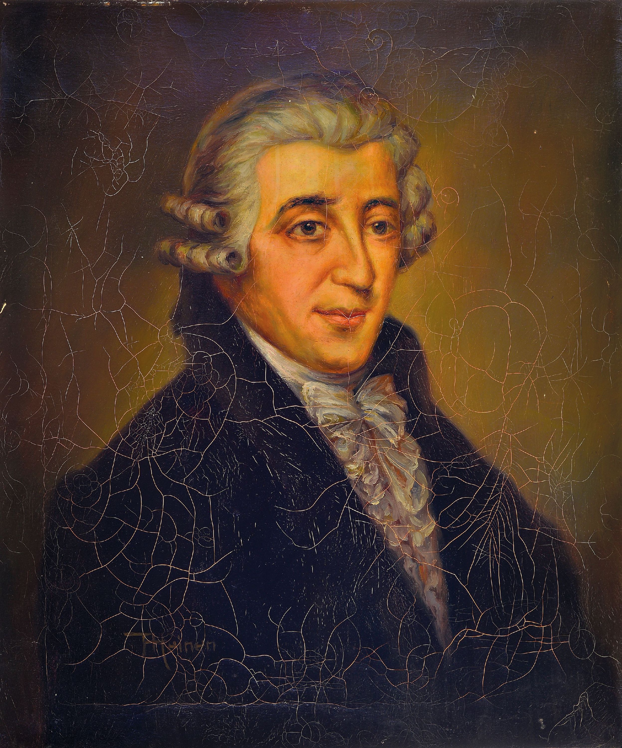 Image 27049849 - A. Heinen, Maler der 1. Hälfte des 20. Jh., Porträt eines Mannes mit Perücke und ...