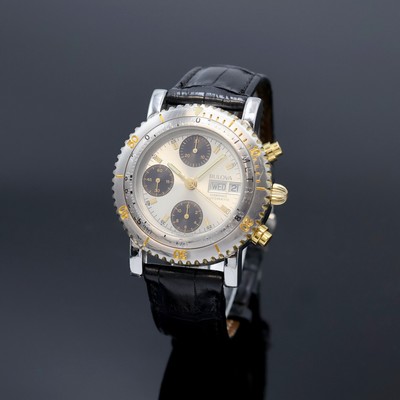 Image BULOVA Armbandchronograph Referenz 4.043.0.0.80, Schweiz um 1995, Automatik, ...