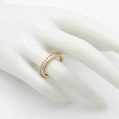 27050569b - Memoryring mit Brillanten, GG 750/000, Brill. zus. ca. 0,85 ct Weiß/si, RW 55