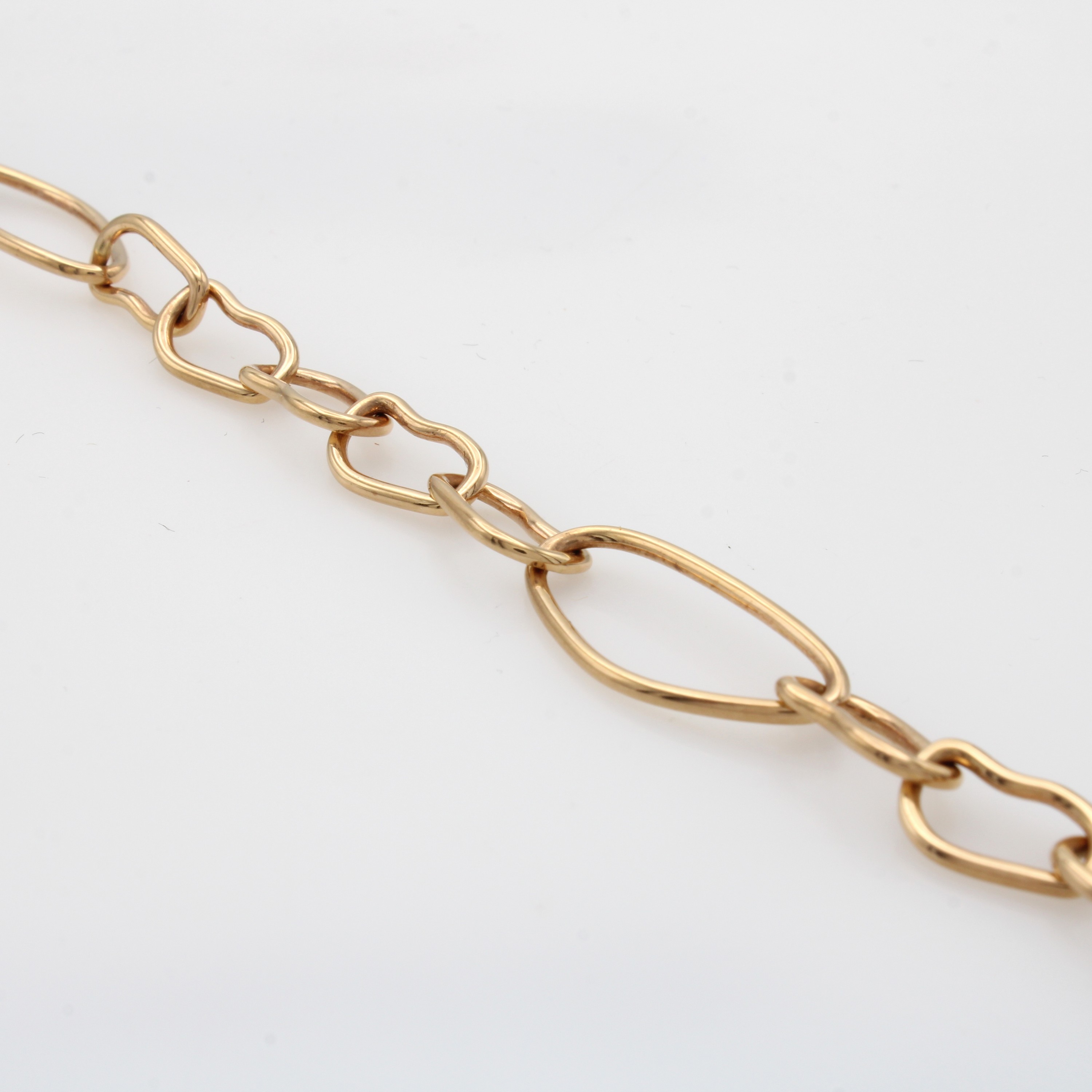 Image 27050647 - Armband, RG 750/000, barocke Glieder, mas- sive Verarbeitung, L. ca. 20 cm