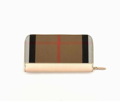 BURBERRY Zip Around Geldbeutel