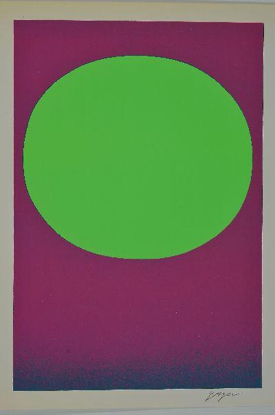 27050781k - Rupprecht Geiger, 1908-2009, signierte Farbserigrafie 1970- Handdruck gefertigt unter ...