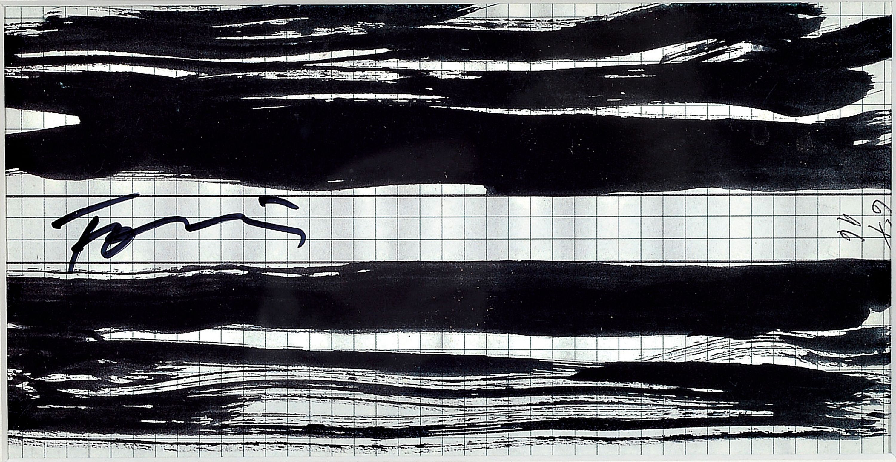 Image 27050824 - Günther Förg, 1952-2013, invitation card from the Schönewald and Beuse Gallery, ...