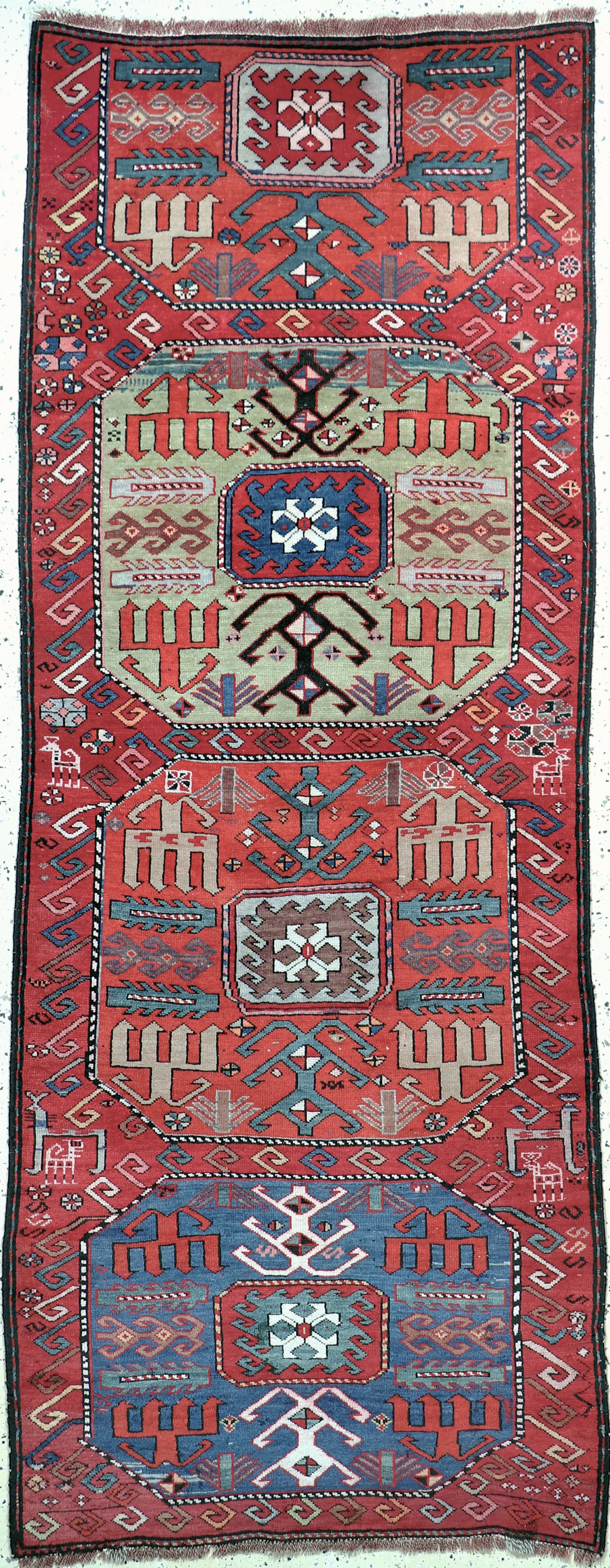 Image 27050979 - ´Chaili´Shirwan, Kaukasus, um 1900, Wolle auf Wolle, ca. 270 x 110 cm, EHZ: 2-3 ...