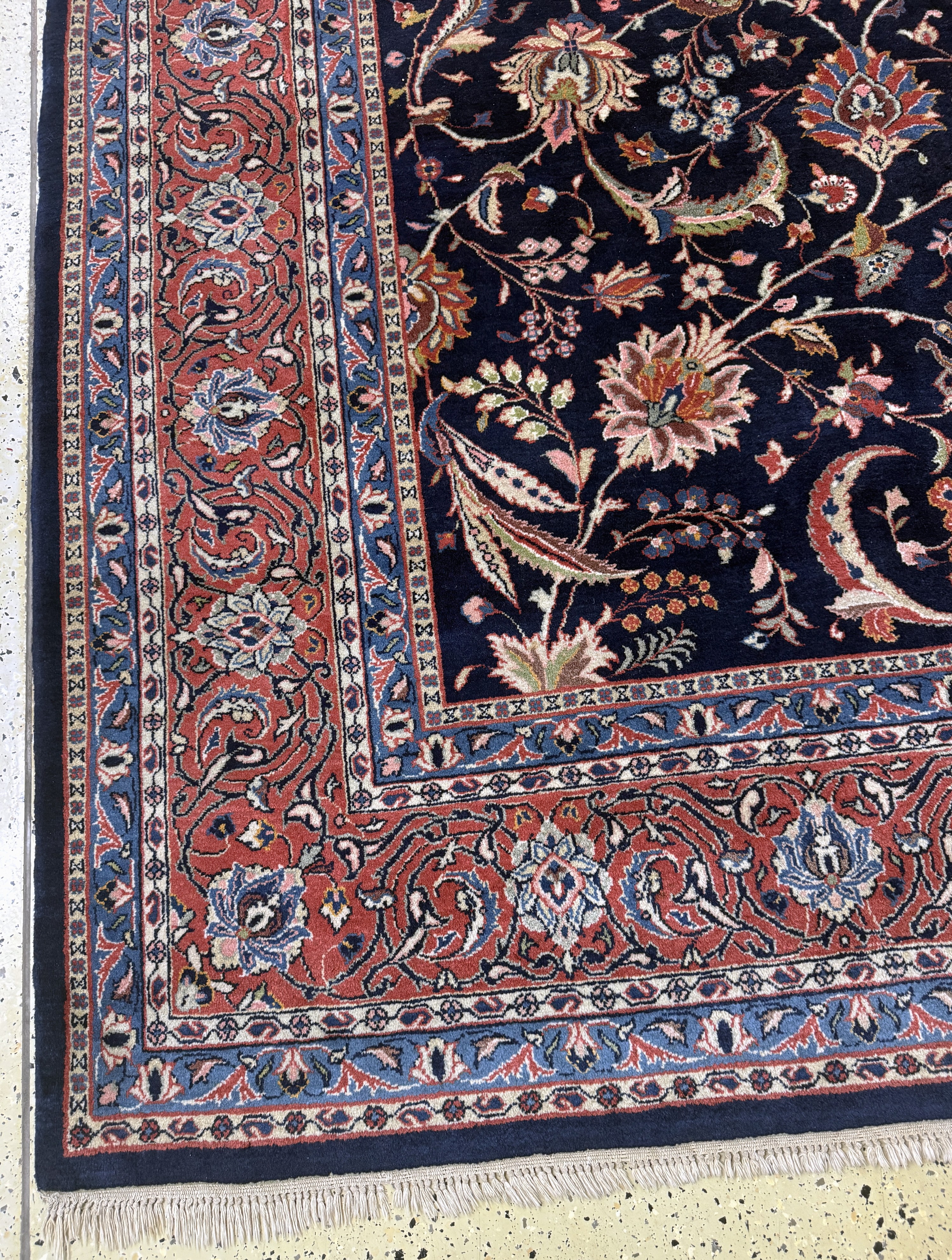 Detail c: Sarogh, Persien, Ende 20.Jhd, Wolle auf Baumwolle, ca. 380 x 275 cm, EHZ: 2