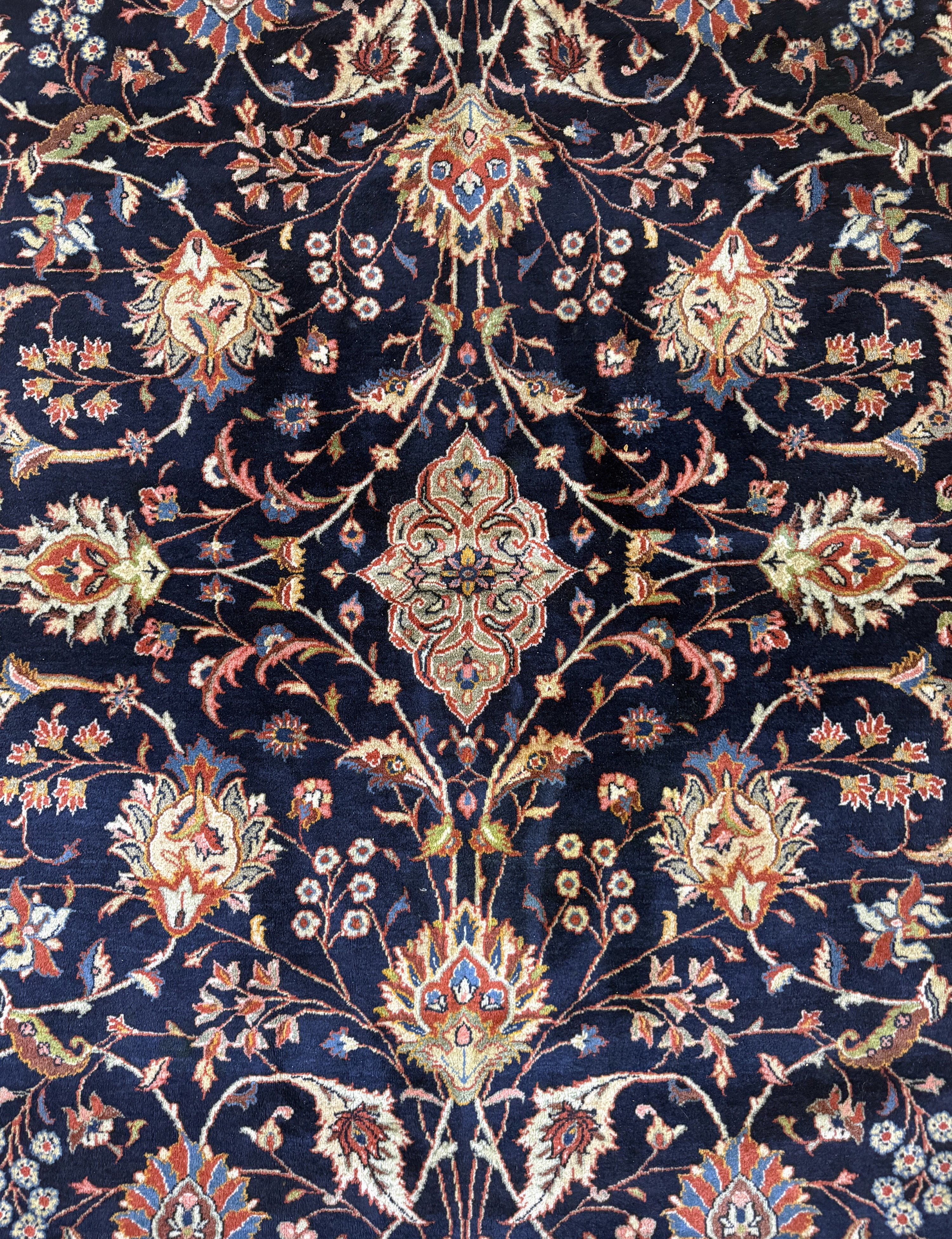Detail d: Sarogh, Persien, Ende 20.Jhd, Wolle auf Baumwolle, ca. 380 x 275 cm, EHZ: 2