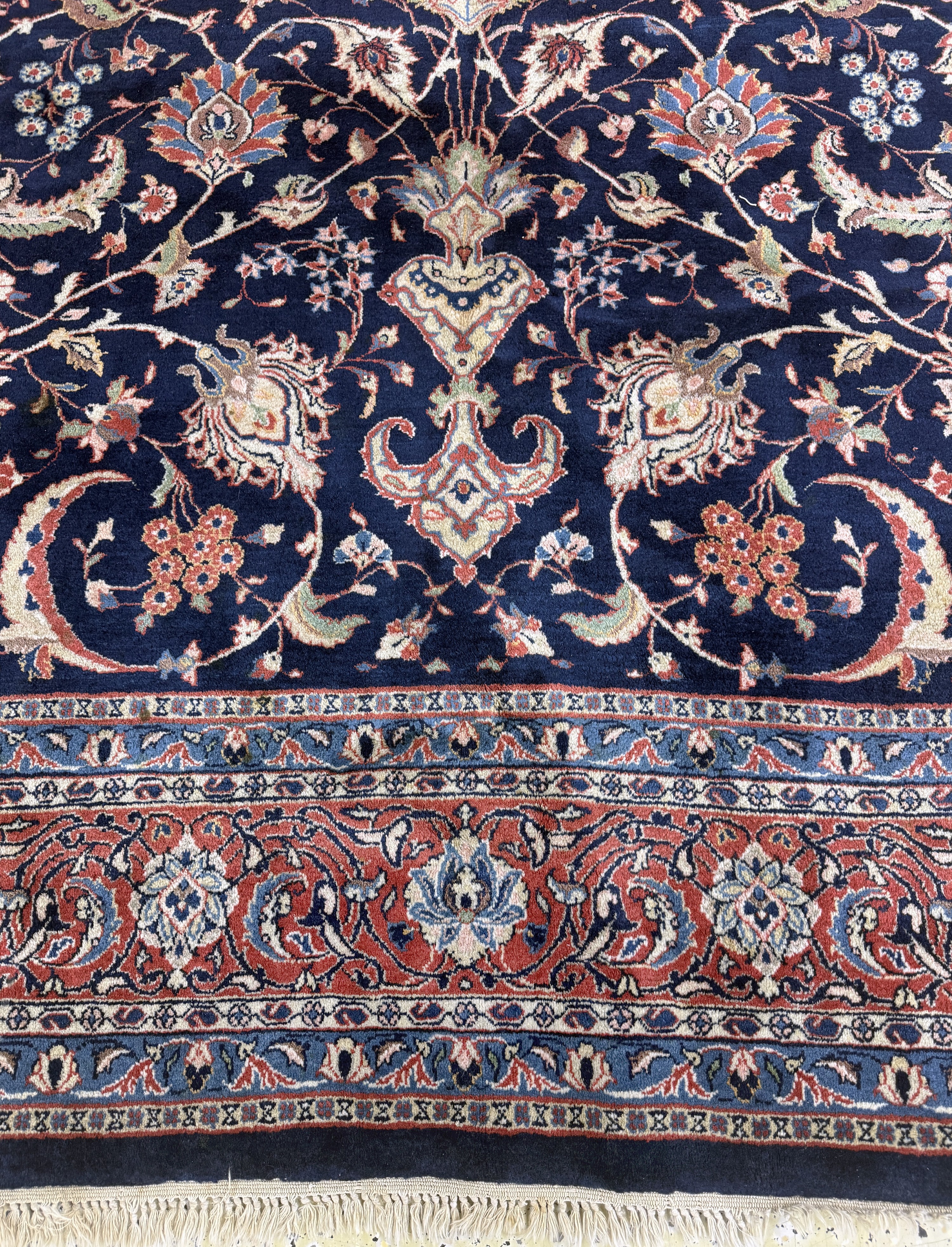 Detail f: Sarogh, Persien, Ende 20.Jhd, Wolle auf Baumwolle, ca. 380 x 275 cm, EHZ: 2