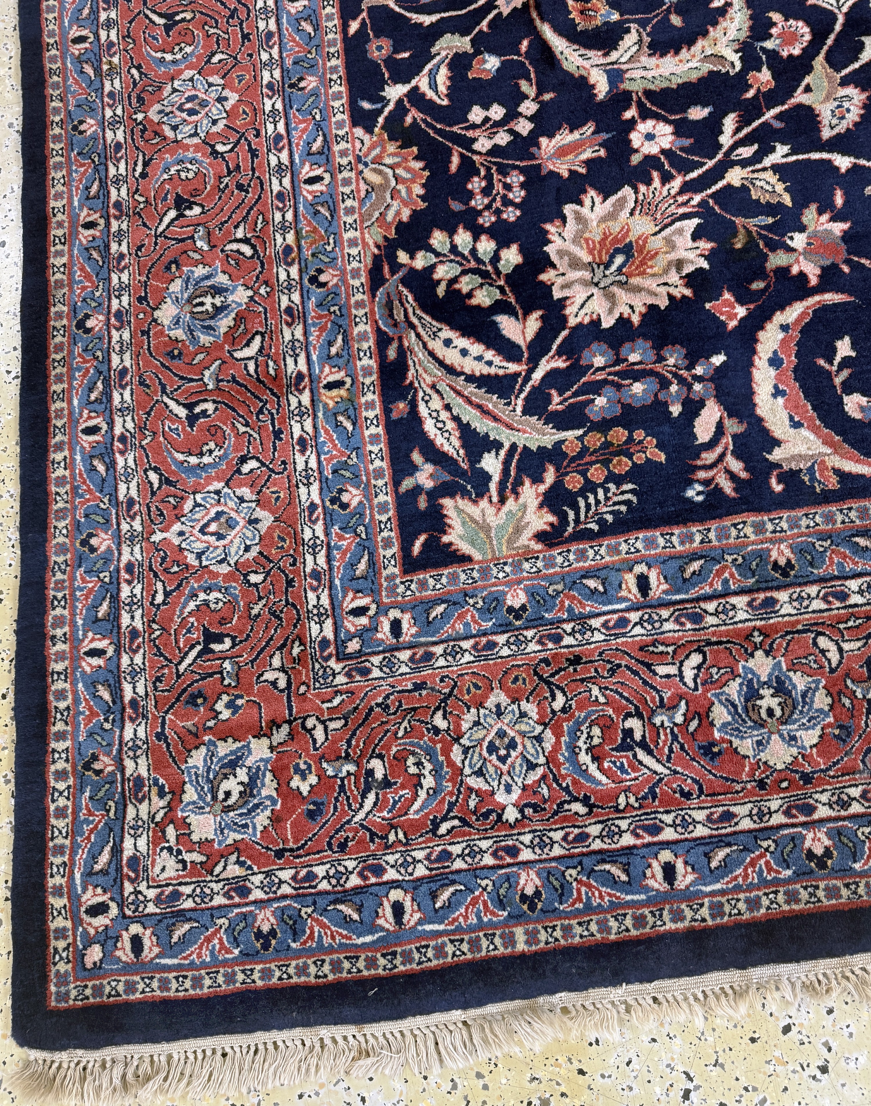 Detail g: Sarogh, Persien, Ende 20.Jhd, Wolle auf Baumwolle, ca. 380 x 275 cm, EHZ: 2
