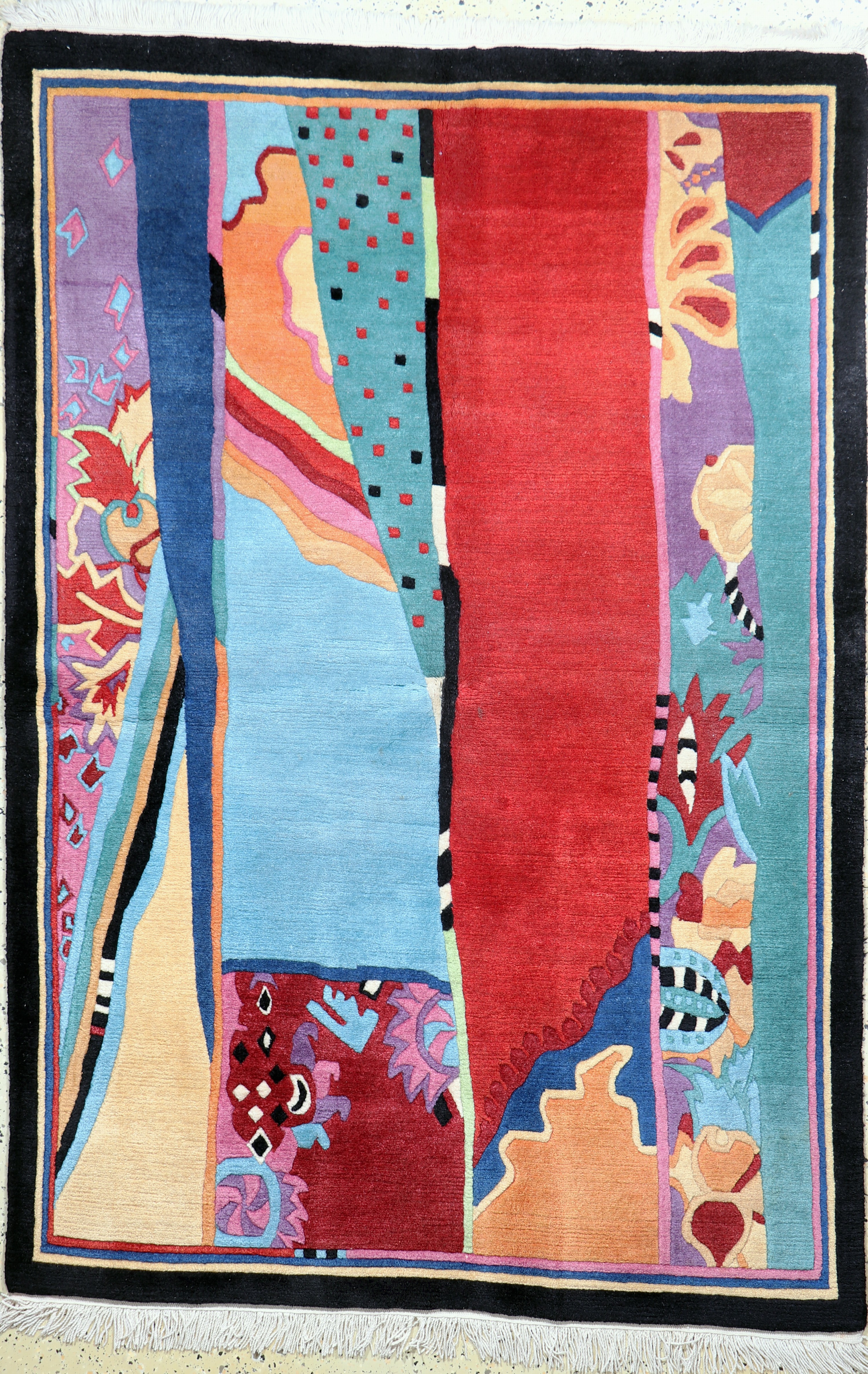 Image 27050995 - Nepal, Ende 20.Jhd, Wolle auf Baumwolle, ca. 203 x 139 cm, EHZ: 1-2 Schätzpreis: 400, ...