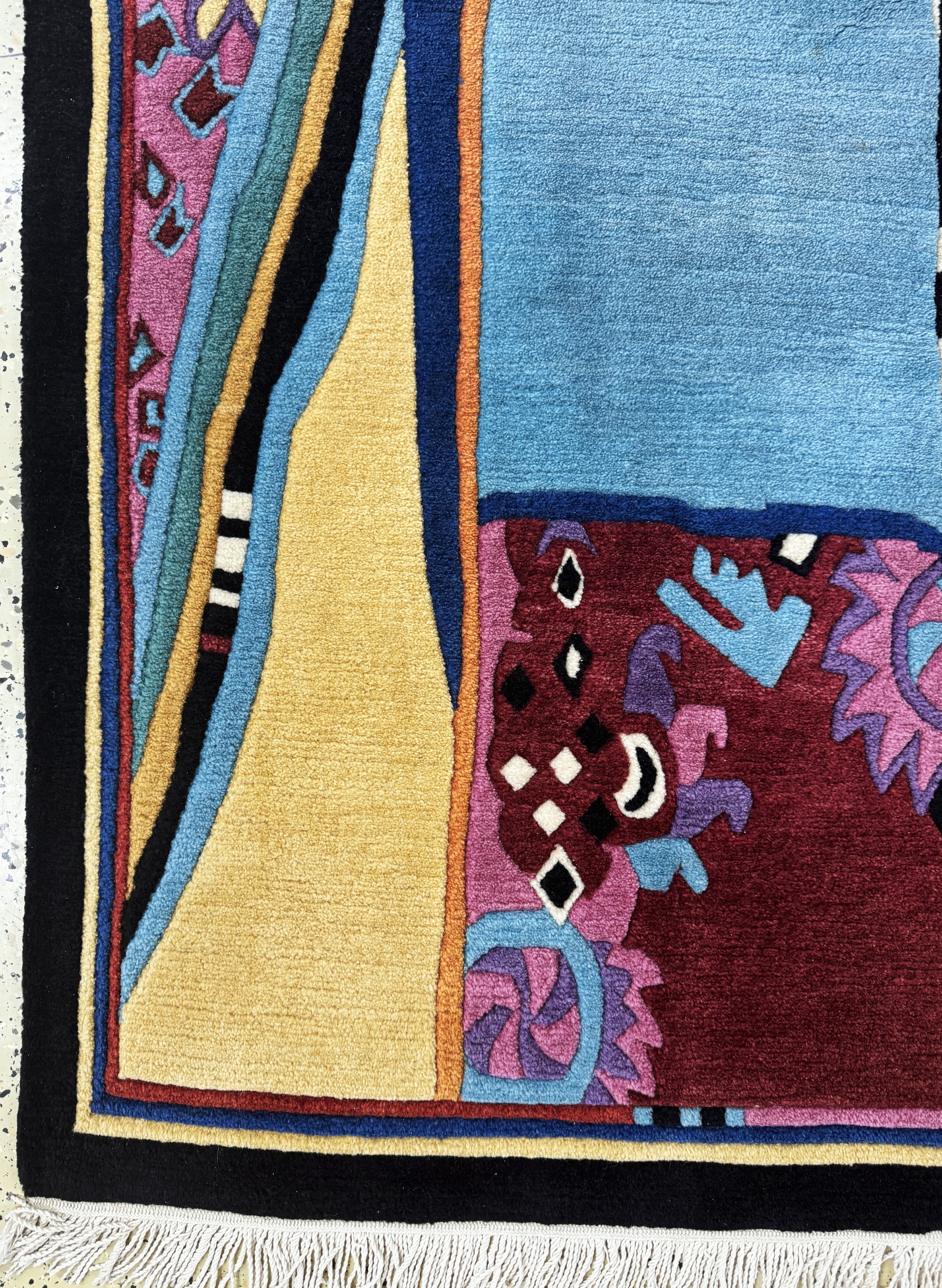 Detail b: Nepal, Ende 20.Jhd, Wolle auf Baumwolle, ca. 203 x 139 cm, EHZ: 1-2