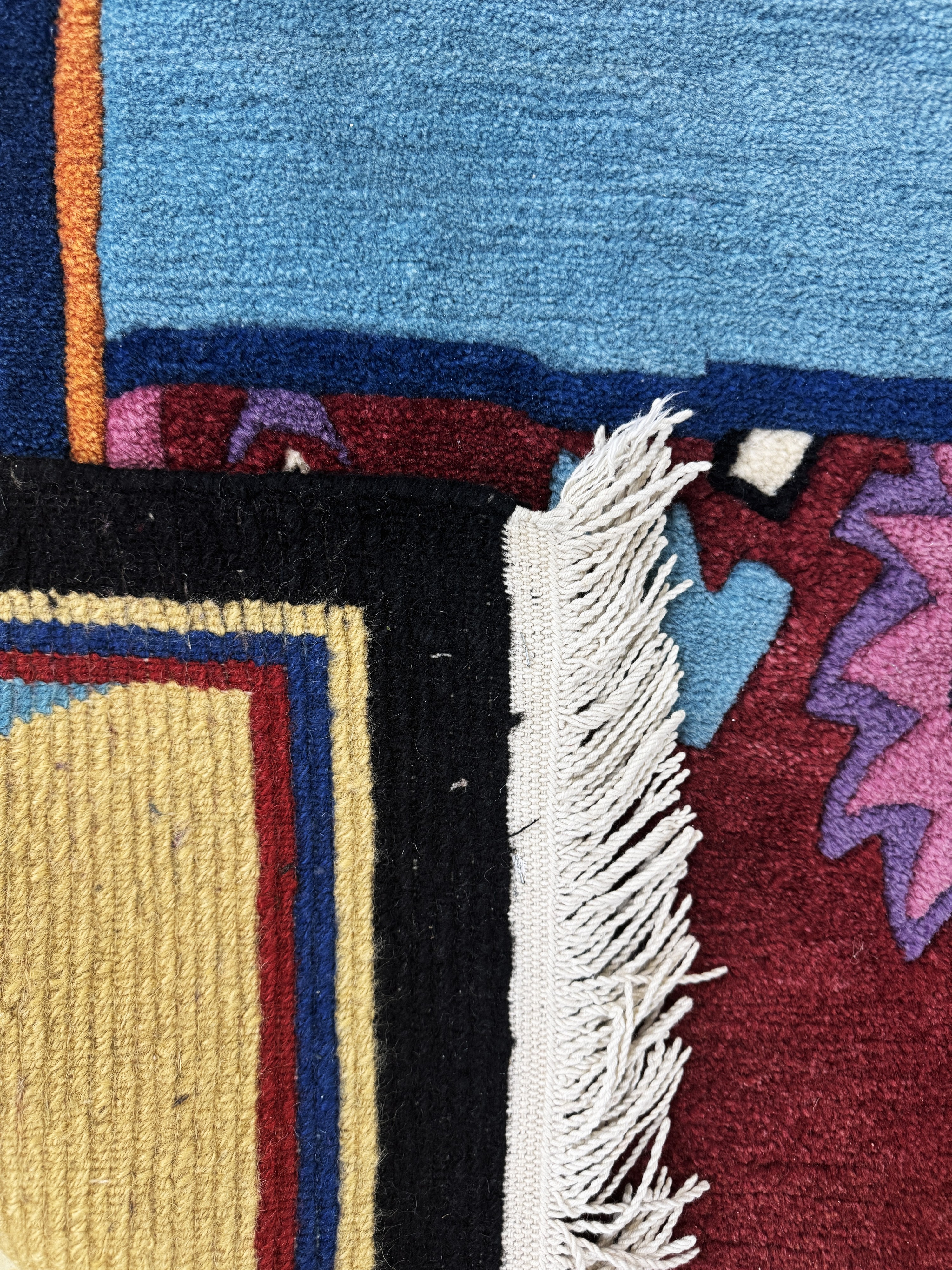 Detail f: Nepal, Ende 20.Jhd, Wolle auf Baumwolle, ca. 203 x 139 cm, EHZ: 1-2