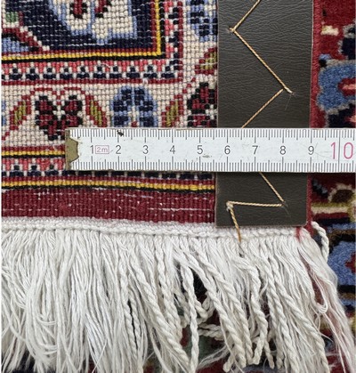 27050999e - Keschan Kork, Persien, Ende 20.Jhd, Korkwolle auf Baumwolle, ca. 210 x 137 cm, ...