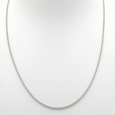 Image Erbskette, Platin 950/000, Karabinerschl. D. ca. 2 mm, L. ca. 50 cm