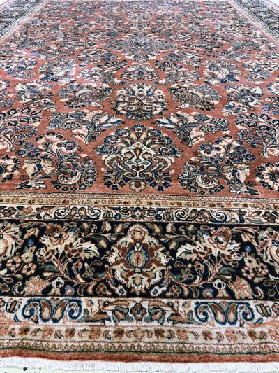 27051273j - Us Re-Import Sarogh antik, Persien, Anfang 20.Jhd, Korkwolle auf Baumwolle, ca. 400 x ...