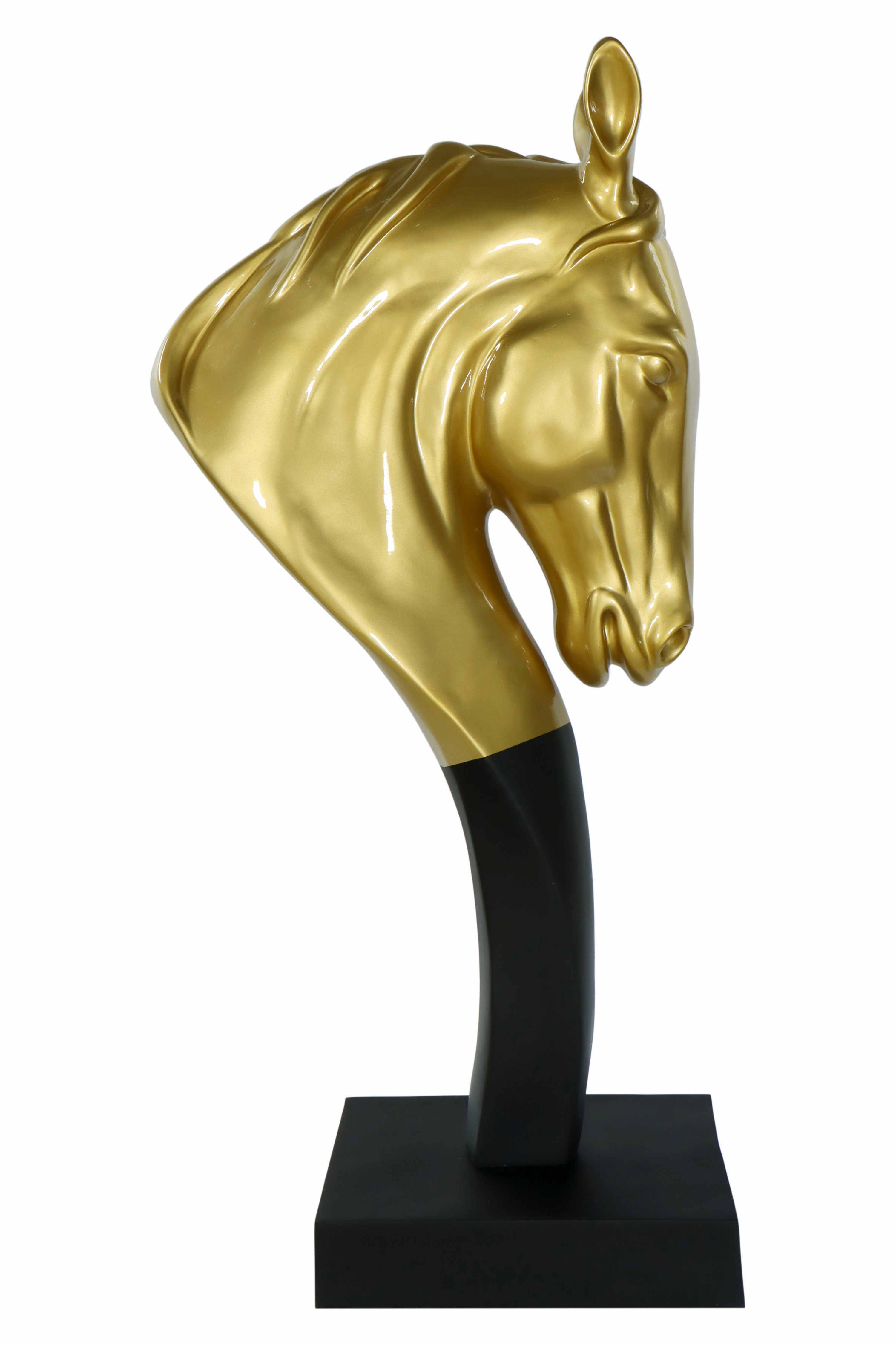 Image 27051461 - Skulptur Pferdekopf, ´Pop-Art´, robustes und wetterbeständiges Fiberglasmaterial (GFK), ...