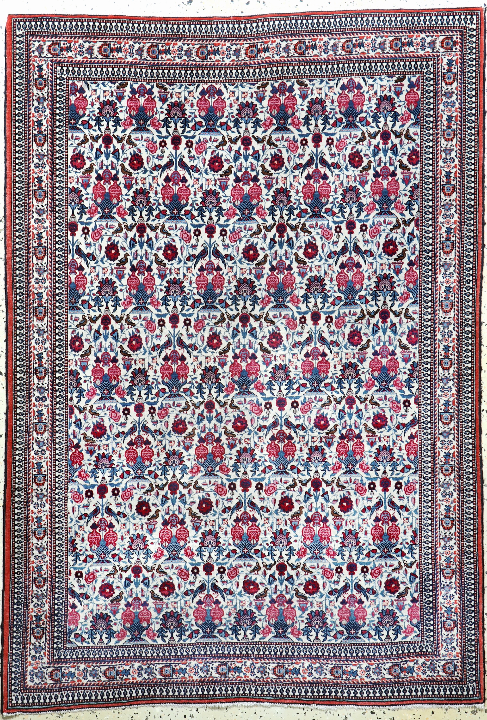 Image 27051466 - Teheran´Zili-Sultani´, Persien, Anfang 20.Jhd, Wolle auf Baumwolle, ca. 165 x 114 ...