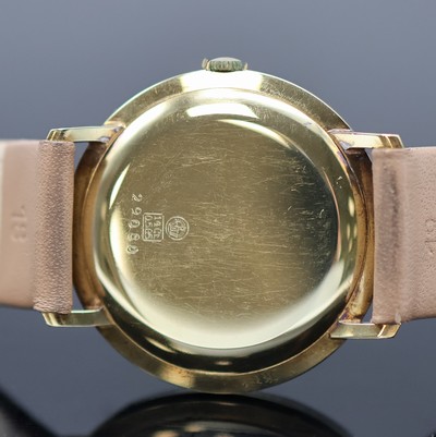 27051552e - JUNGHANS Meister 14k yellow gold wristwatch, Germany around 1965, manual winding, ...
