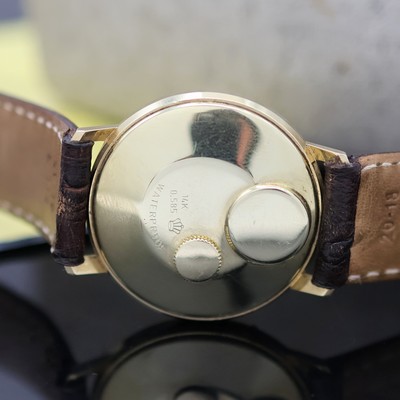 27051554c - LACO Electric Armbanduhr in GG 585/000 mit Backwinder, Deutschland 1960er Jahre, Boden ...