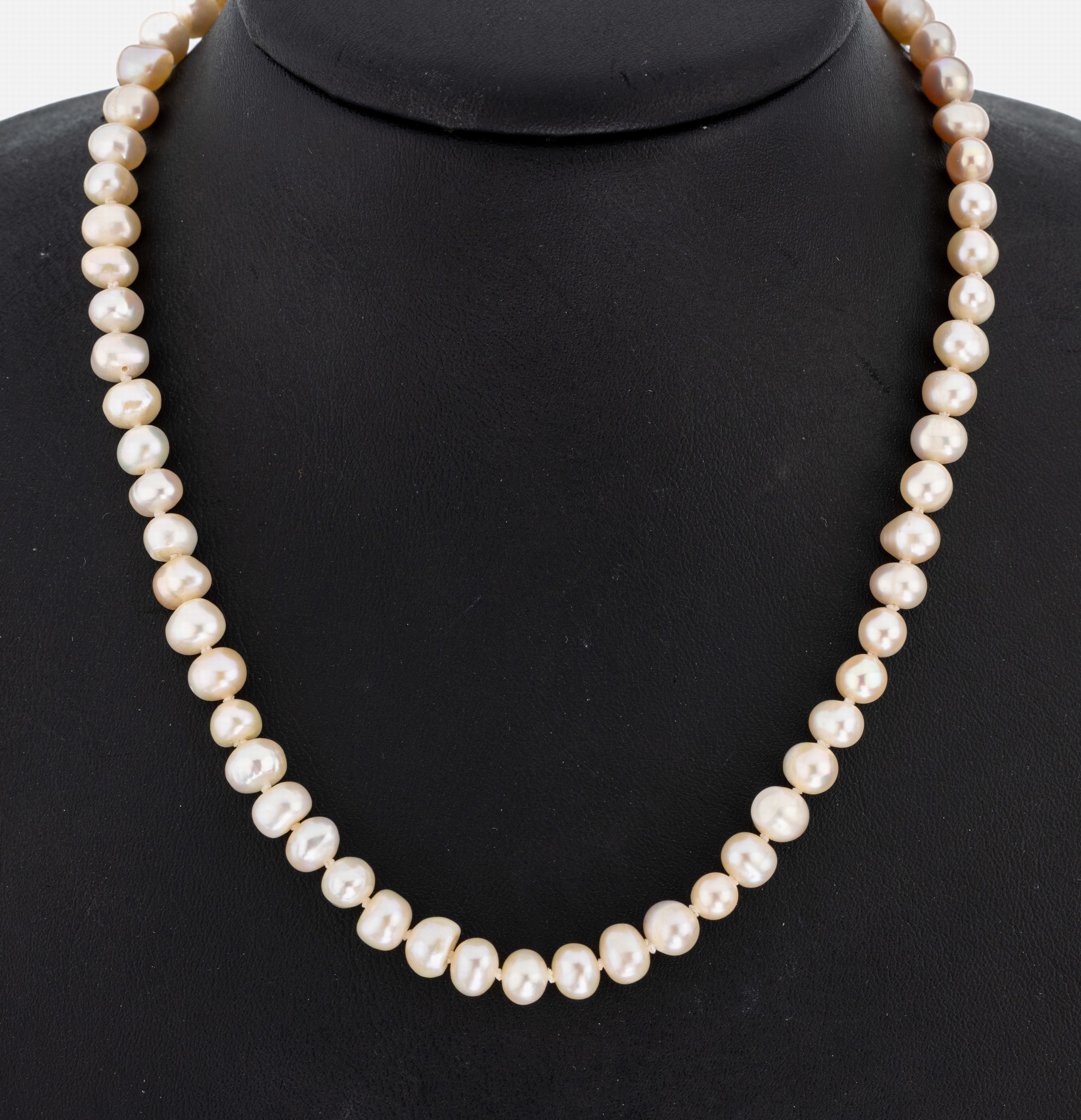 Image 27051832 - Perl-Collier, endlos, unrunde Zuchtperlen, D. ca. 5.8-6.5 mm, L. ca. 80 cm