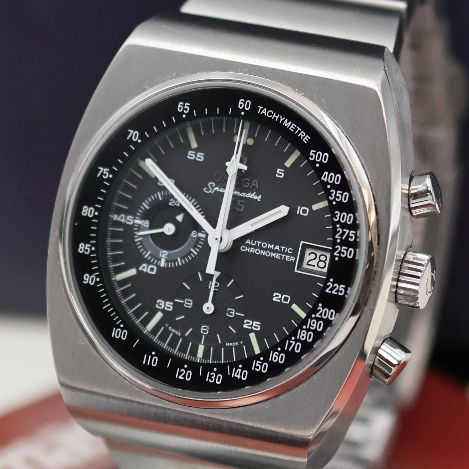 Detail a: OMEGA Speedmaster 125 Armbandchronograph in Chronometerqualität Referenz 378.0801/ 178.0002, Schweiz lt. Archivauszug 1973, Automatik, massives ...