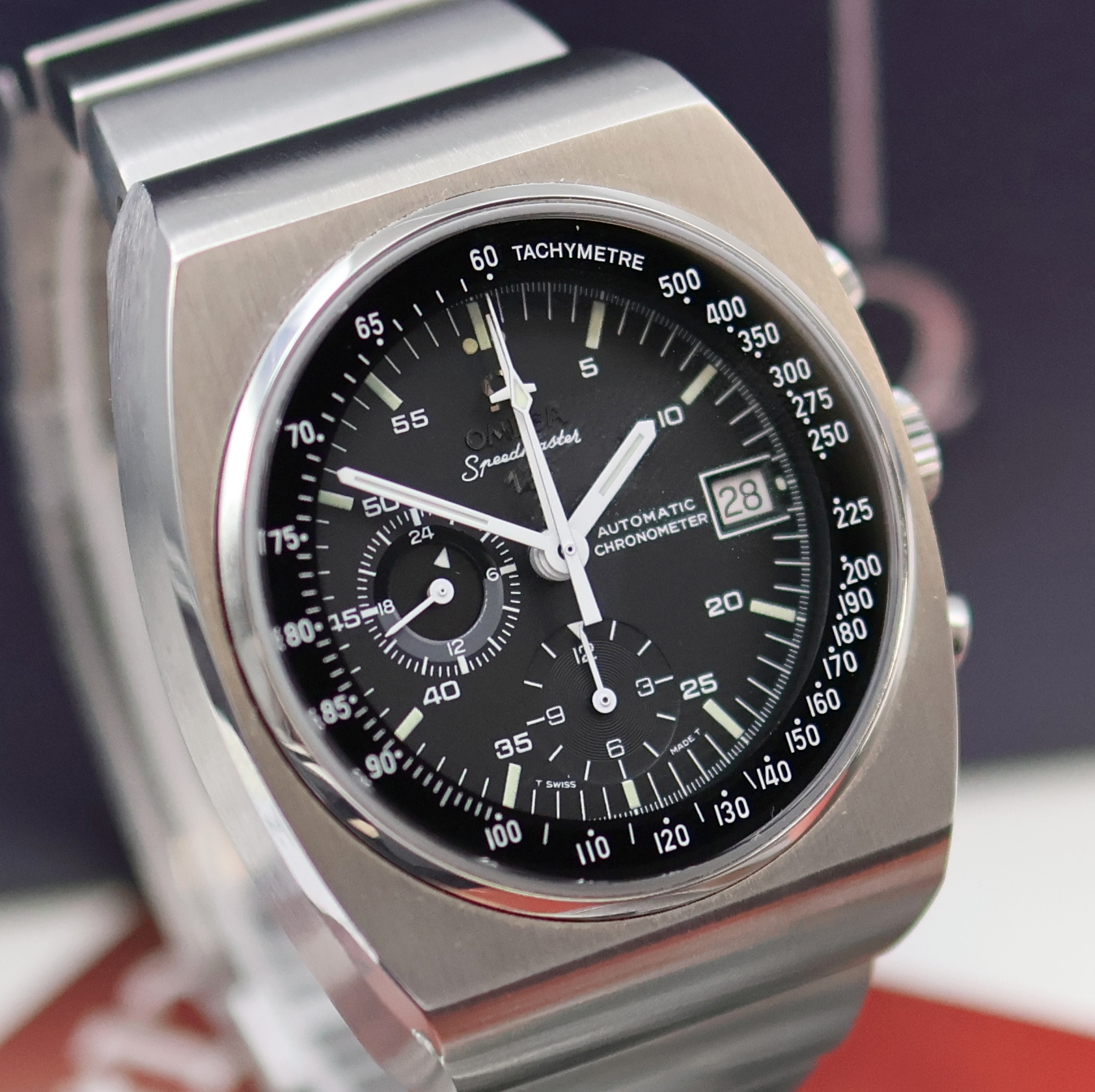 Detail c: OMEGA Speedmaster 125 Armbandchronograph in Chronometerqualität Referenz 378.0801/ 178.0002, Schweiz lt. Archivauszug 1973, Automatik, massives ...
