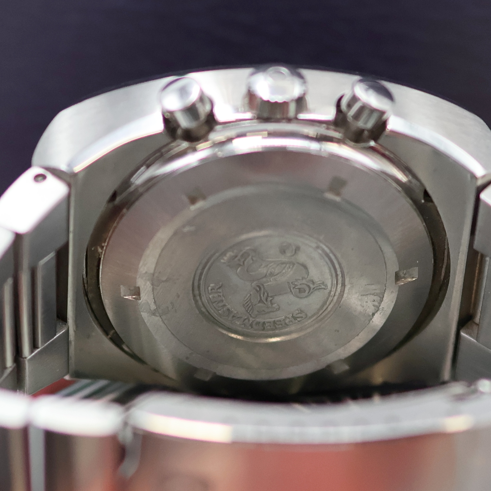 Detail f: OMEGA Speedmaster 125 Armbandchronograph in Chronometerqualität Referenz 378.0801/ 178.0002, Schweiz lt. Archivauszug 1973, Automatik, massives ...