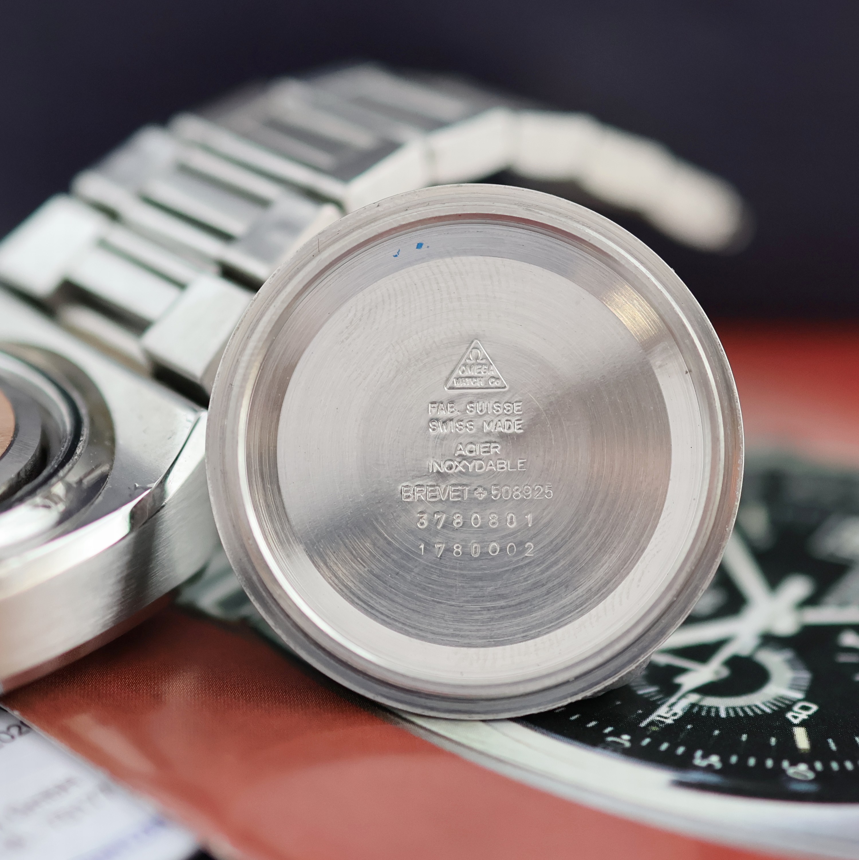 Detail i: OMEGA Speedmaster 125 Armbandchronograph in Chronometerqualität Referenz 378.0801/ 178.0002, Schweiz lt. Archivauszug 1973, Automatik, massives ...