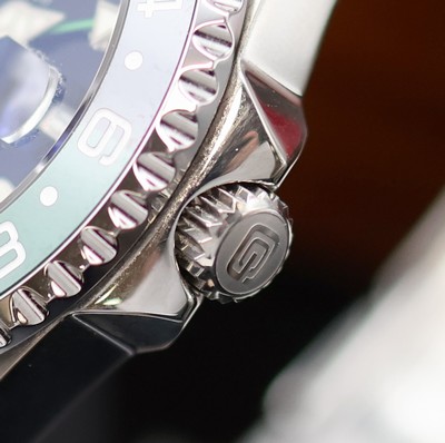 27051907d - GIGANDET World Trip GMT Herrenarmbanduhr Referenz G1000-010M-C, Deutschland verk. lt. ...