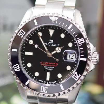 27051911b - GIGANDET Sea Ground 3000 Herrenarmbanduhr Referenz G3000-001M-C, Deutschland verk. lt. ...