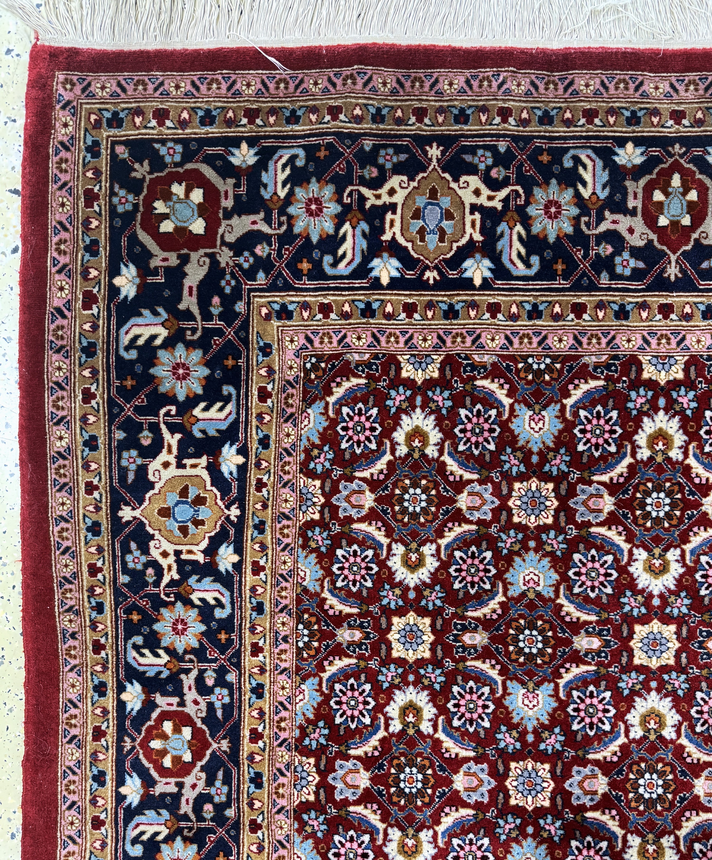 Detail d: Täbriz fein(50 Raj), Persien, Mitte 20.Jhd,Korkwolle, ca. 305 x 200 cm, EHZ: 2