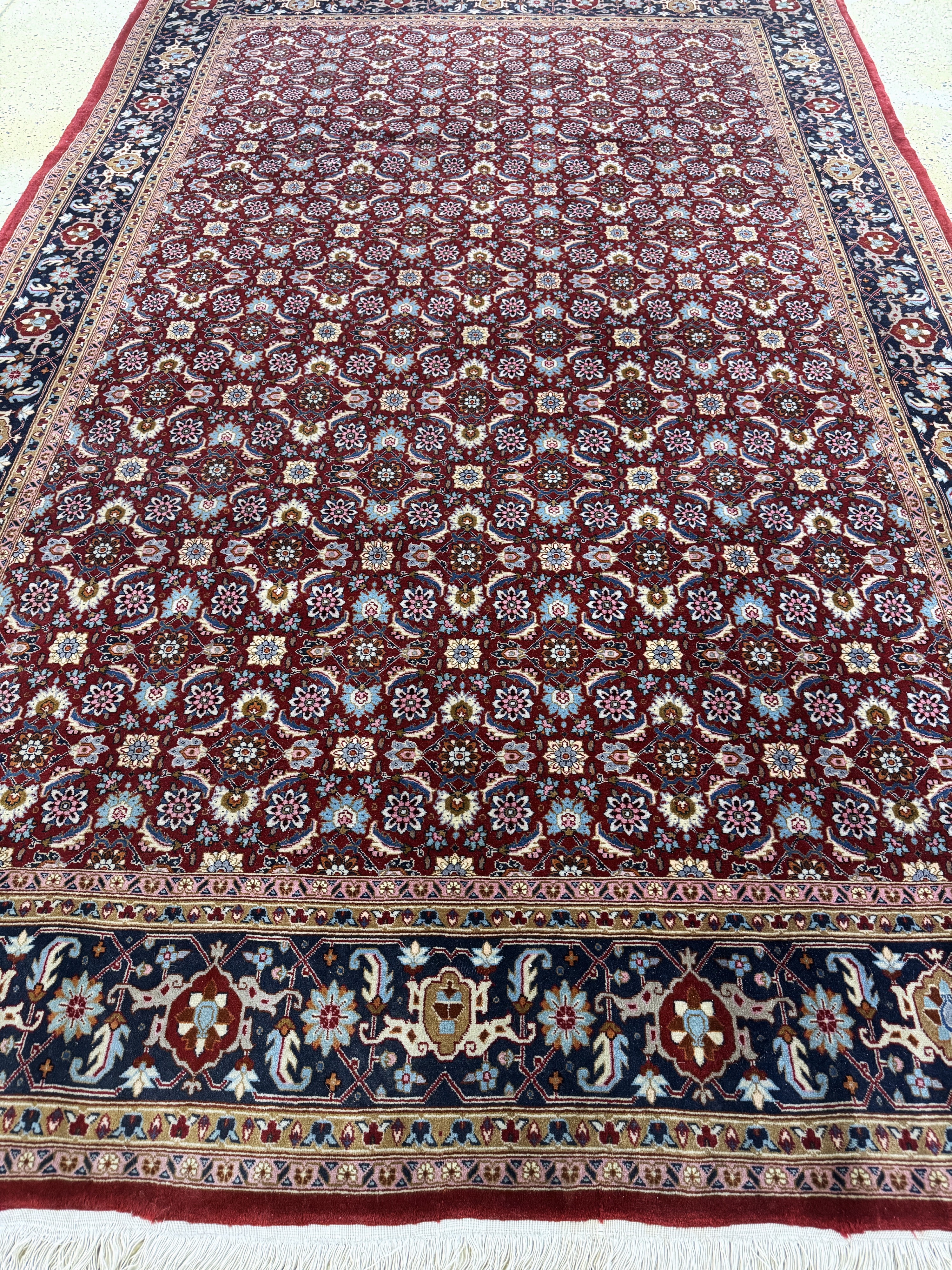 Detail f: Täbriz fein(50 Raj), Persien, Mitte 20.Jhd,Korkwolle, ca. 305 x 200 cm, EHZ: 2
