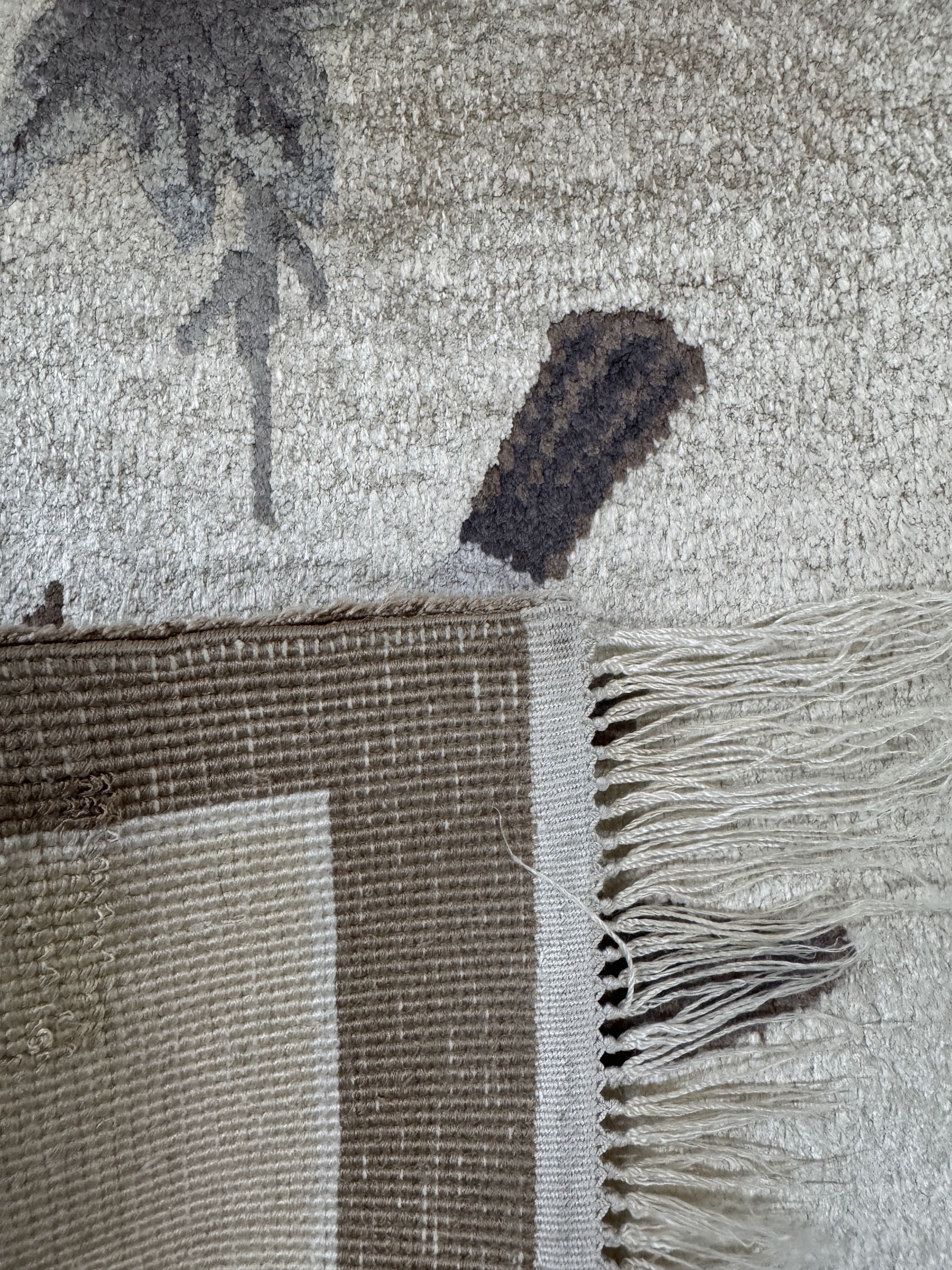 Detail b: 2 Lots China Seide, Ende 20.Jhd, reine Naturseide, ca. 91 x 47 cm, EHZ: 2