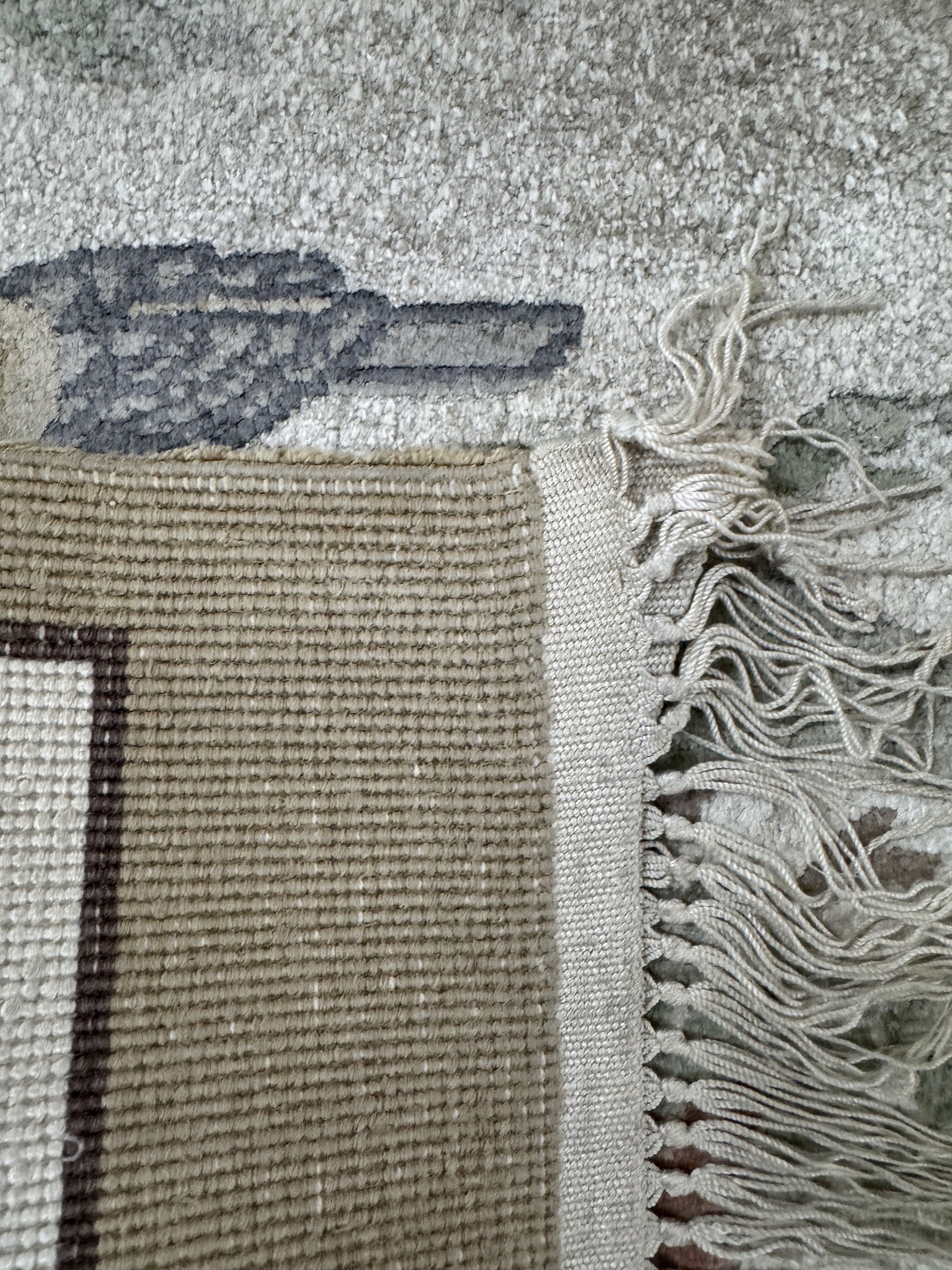 Detail d: 2 Lots China Seide, Ende 20.Jhd, reine Naturseide, ca. 91 x 47 cm, EHZ: 2