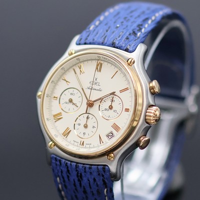 27052109a - EBEL 1911 Armbandchronograph Referenz 1134901, Automatik, Edelstahl/Gold kombiniert ...